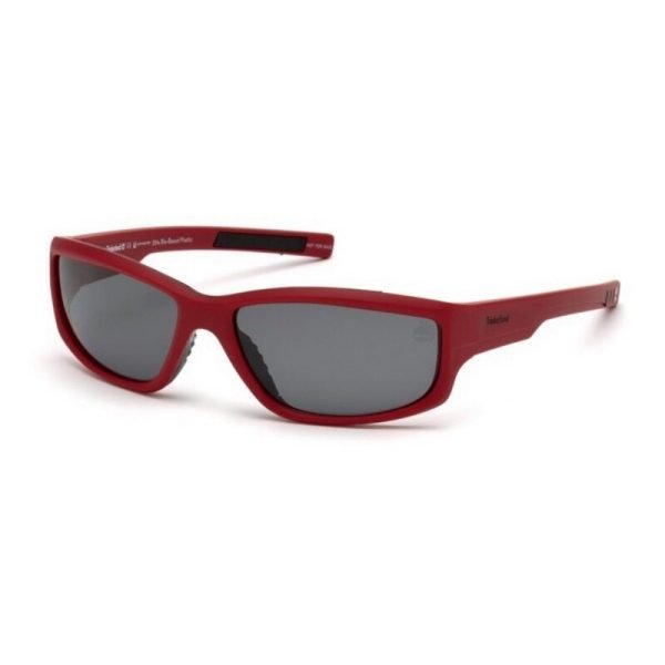 Unisexsolglasögon Timberland TB9154E Röd