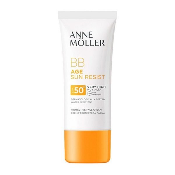 Fuktgivande ansiktskräm Âge Sun Rerist BB Cream Anne Möller (50 ml) SPF	50+