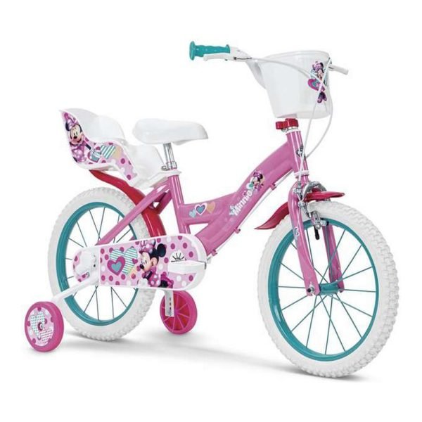Barncykel Minnie Mouse 16" 5-8 år