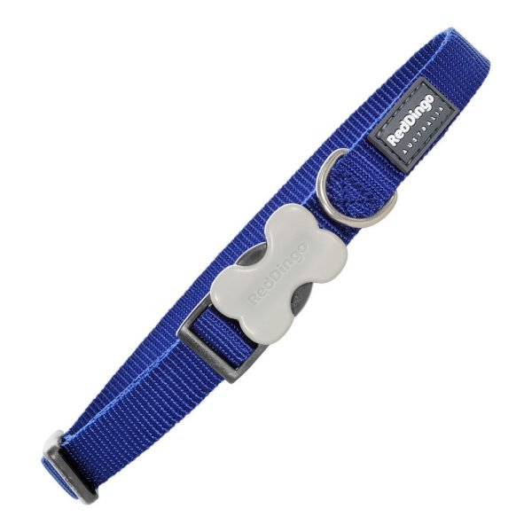 Hundhalsband Red Dingo Mörkblå (2 x 31-47 cm)