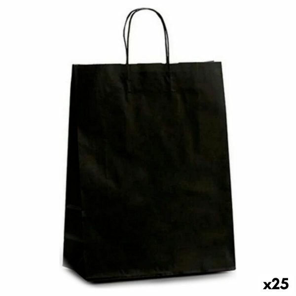 Papperskasse Svart (12 x 52 x 32 cm) (25 antal)